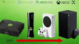 Xbox Console Timeline Evoloution - Xbox - Series X