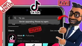 Server upgrading please try again 1