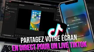 Partagez votre écran en direct pour un live TikTok