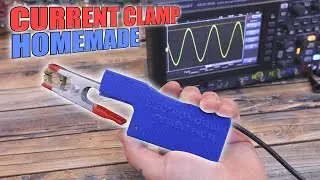 Homemade DC/AC Oscilloscope Current Clamp | Hall Sensor + Ferrite Core