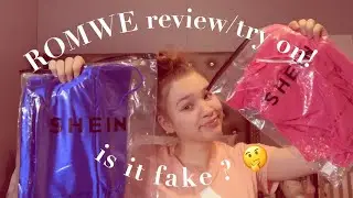 ROMWE review/try on haul ! | vlogmas day 1 !