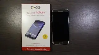 Zagg Invisible Shield HD Dry for Galaxy S7 Edge