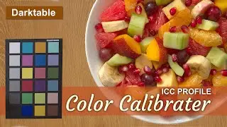 Darktable | Color Calibrater Instructions | VFX Grace