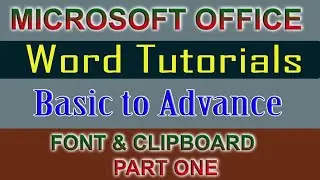 How to do formatting in MS word? || How to use Clipboard in Word?