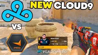 NEW CLOUD9 FIRST GAME!! Cloud9 vs FaceIT - HIGHLIGHTS | (BOOMBL4, HEAVYGOD & INTERZ) | CS2