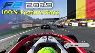 F1 2019 - Lets Make Schumacher F2 Champion #17: 100% Feature Race Belgium