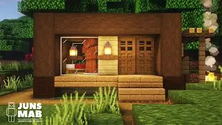 Minecraft | Modern House Tutorial | How to Build a Starter House in minecraft #175