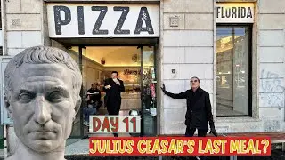 Rome's Deadliest Pizza. Julius Ceasar Was Murdered Just Steps From Pizza Florida. Pizza Is Awesome.