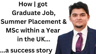 How to get Sponsored Graduate Jobs in the UK | A success story | JK Civil Engineer