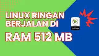 Linux Ringan Berjalan di RAM 512 MB | Linux Running on 512 MB RAM - Review & Install Aplikasi  Bodhi