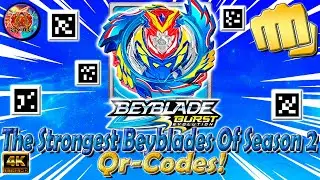 Qr-Codes The Strongest Beyblades 2 Season | Qr-Коды Сильнейших Бейблэйдов 2 Сезона - Beyblade Burst