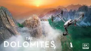 The Dolomites in 8K - DJI INSPIRE 3 Cinematic Drone Video