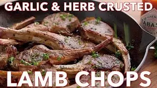 Dinner: Holiday Garlic & Herb Crusted Lamb Chops - Natasha's Kitchen