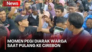 Momen Pegi Diarak Warga saat Pulang ke Cirebon