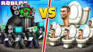 СКИБИДИСТЫ НЕ ПРОЙДУТ! Армия АГЕНТОВ Против АРМИИ ТУАЛЕТОВ в Режиме Toilet Tower Defense Roblox