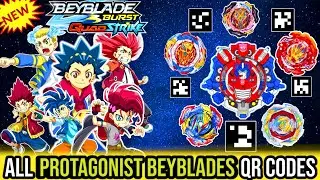 ALL Strong Protagonist Beyblade QR Code Bonanza: Unleash Your Power! Beyblade Burst App