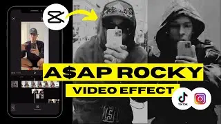 How to do ASAP ROCKY's Video Effect (Mobile Phone Tutorial)