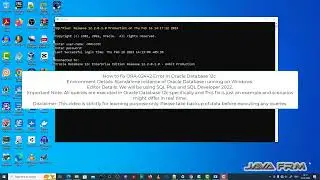ORA-02442: Cannot drop nonexistent unique key - Oracle Database 12c Error Messages