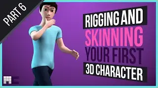 Your First 3D Character - Skinning The Head - 3ds Max CAT (Part 6/7)