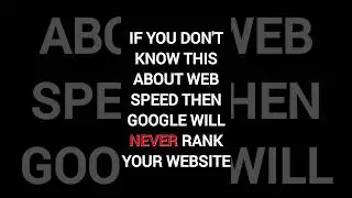 This mistake is stopping the growth of your business | Importance of Web Speed #websitespeed #shorts