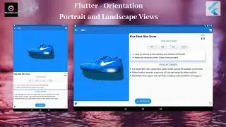 Flutter Tutorial - Flutter Orientation (Portrait and Landscape Views)