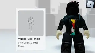 How to get new free skeleton avatar with fake headless- Roblox guide😍😱