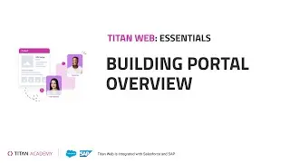 Titan's No-Code Web App Builder for Salesforce: Building a Portal
