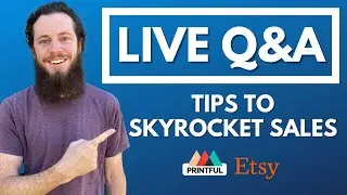 How to Make Daily Sales on Etsy (LIVE Q&A)