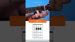 How to play the A Chord on Guitar (it's so easy!) #Shorts