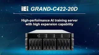 High-performance AI training server with high expansion capability｜IEI GRAND-C422 (Closed Caption)