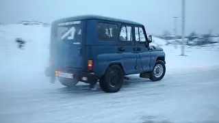 Первый УАЗ с независимой подвеской. Антигелик.