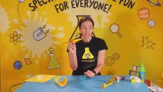 Make Peculiar Paper Planes | STEM activity for kids to do at home in lockdown | Nanogirl Livestream