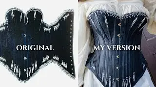 Here’s How I Recreated a Real Victorian Corset | 1890’s Corset-Making | Historical Sewing