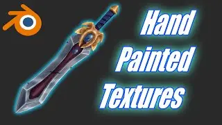 BLENDER 2.9 HAND PAINTED textures