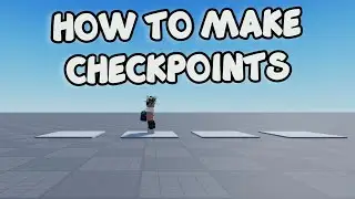 HOW TO MAKE CHECKPOINTS 🛠️ Roblox Studio Tutorial