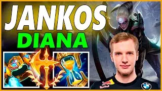 ⚡JANKOS DIANA JUNGLE GAMEPLAY⚡SEASON 12 LEAGUE OF LEGENDS