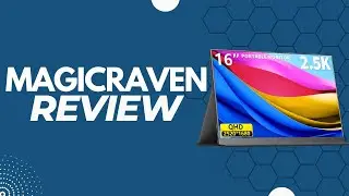 Review: 2.5K Portable Monitor, MagicRaven 16" 2520x1680, 1500:1 IPS Laptop Monitor, Slim Lightweight