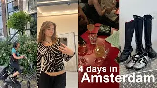 Amsterdam for 4 days (a summer weekend visiting friends)