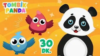 Tombik Panda Çocuk Şarkıları | En Güzel Çizgi Filmler | 30 Dakika Bebek Şarkıları