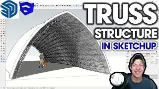 Modeling a Truss Structure in SketchUp!