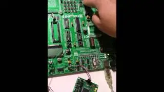 SPI: AVR - master, CPLD - slave