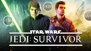 ЭТО ПАСХАЛКИ JEDI SURVIVOR! Люк Скайуокер / Розовый пончо / Пещера Йети / Дроиды-художники (Секреты)