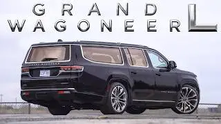 TWIN TURBO HURRICANE HEARSE! 2023 Jeep Grand Wagoneer L Review