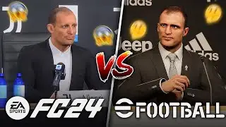 А ЧТО ТАМ по КАРЬЕРКАМ? / eFootball 2024 vs EA SPORTS FC 24