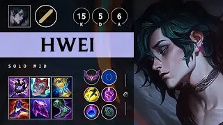 Hwei Mid vs Anivia: Dominating - EUW Master Patch 14.16