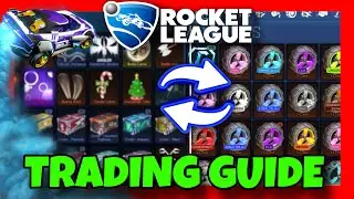 How to TRADE with Friends in Rocket League ✅ TRADING FULL GUIDE - Trade ITEMS With other PLAYERS