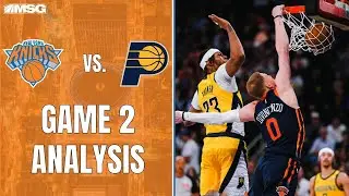 Knicks Resilience leads to Game 2 victory over Pacers | New York Knicks