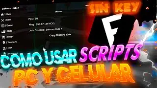 FLUXUS SIN KEY! // COMO USAR SCRIPTS/HACKS EN ROBLOX PC Y CELULAR 2024!!