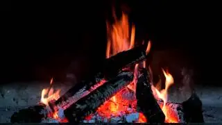 Cozy Crackling Fire – 9 Hour HD Virtual Fireplace – Sleep Sound, Ambience, Romance