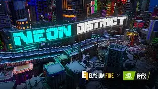 NEON DISTRICT - Minecraft RTX BETA